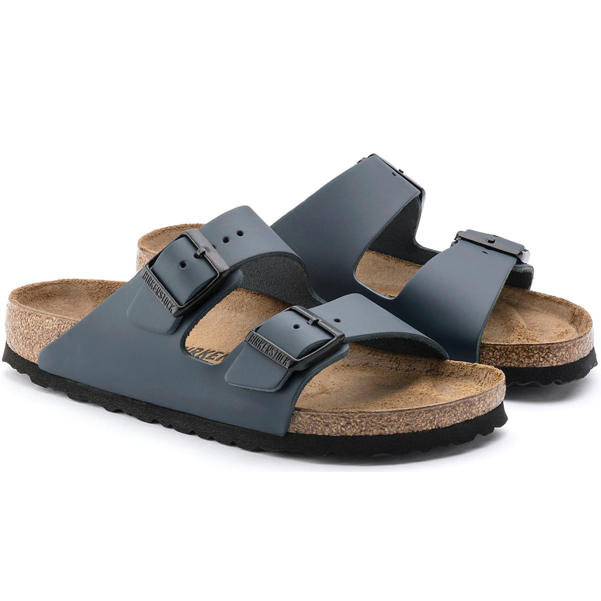 Birkenstock Classic Arizona Smooth Leather Regular Fit Blue