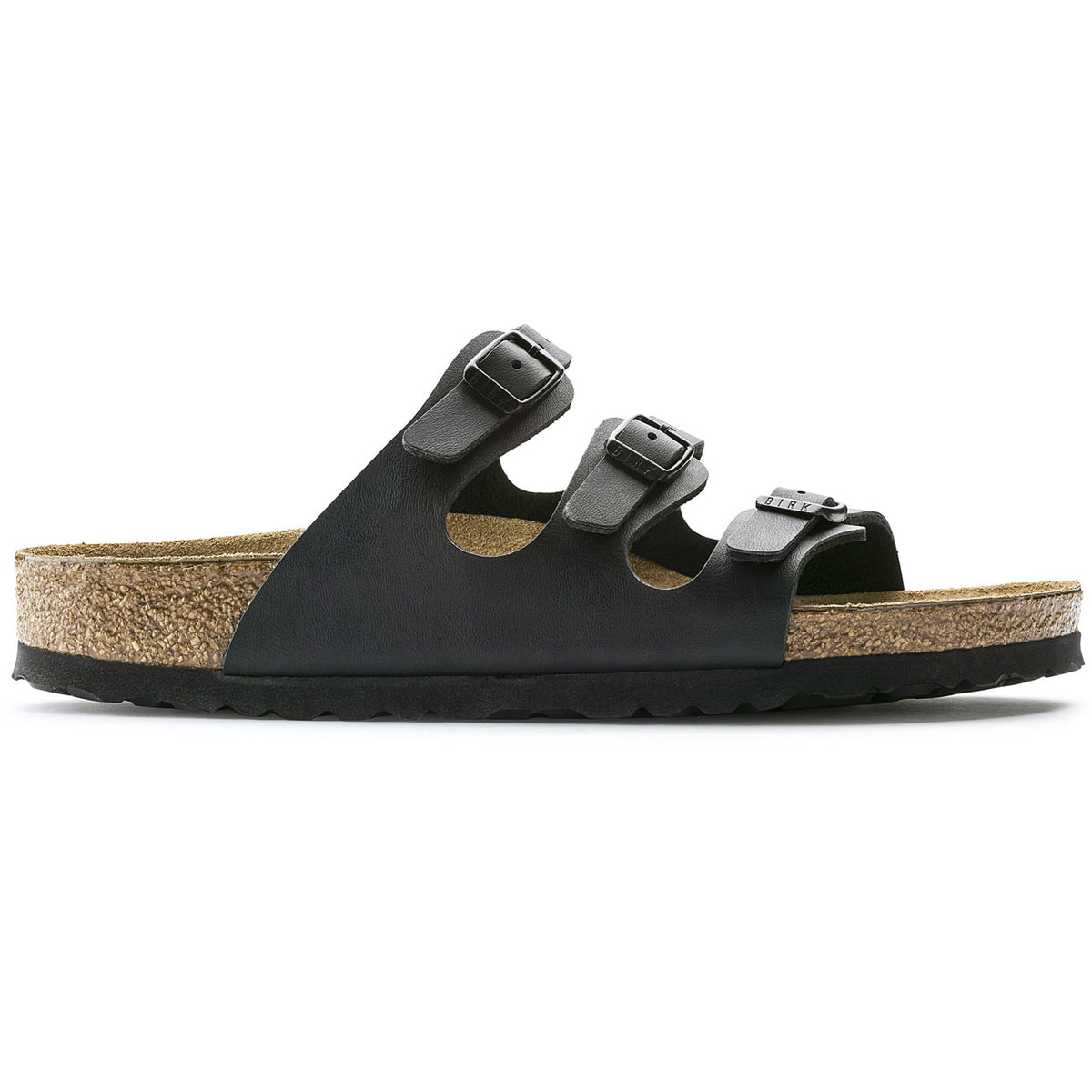Birkenstock Classic Florida Soft Footbed Birko-Flor Regular Fit Black