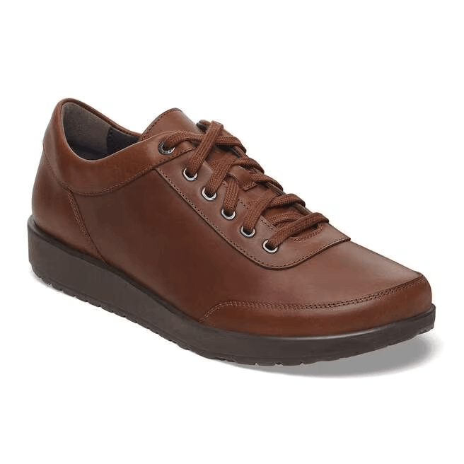 Birkenstock Shoes Honnef 365 Regular Fit Natural Leather Cognac