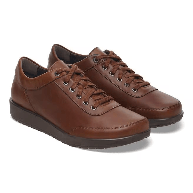 Birkenstock Shoes Honnef 365 Regular Fit Natural Leather Cognac