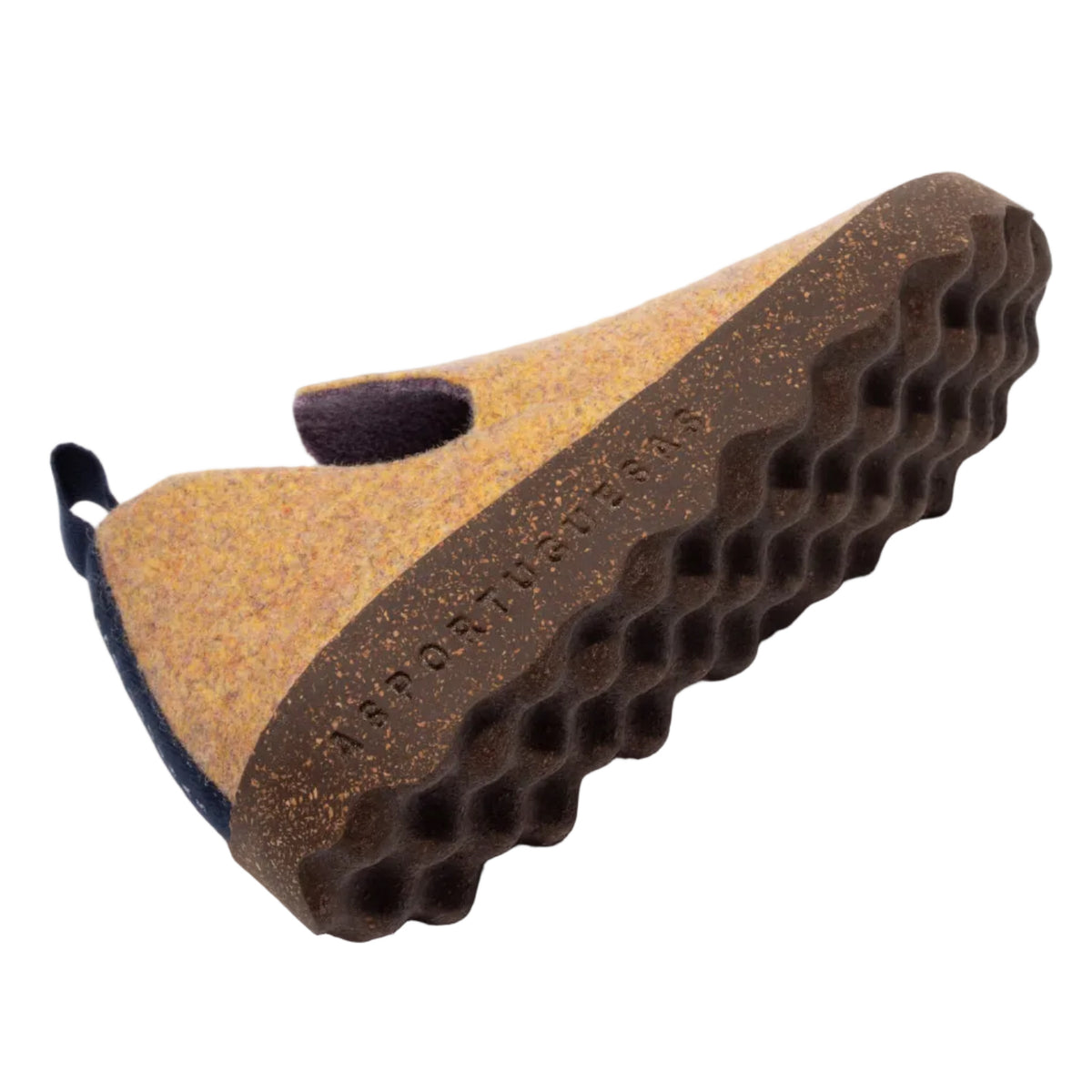 Asportuguesas AW26 City Yellow Double Felt and Brown Sole