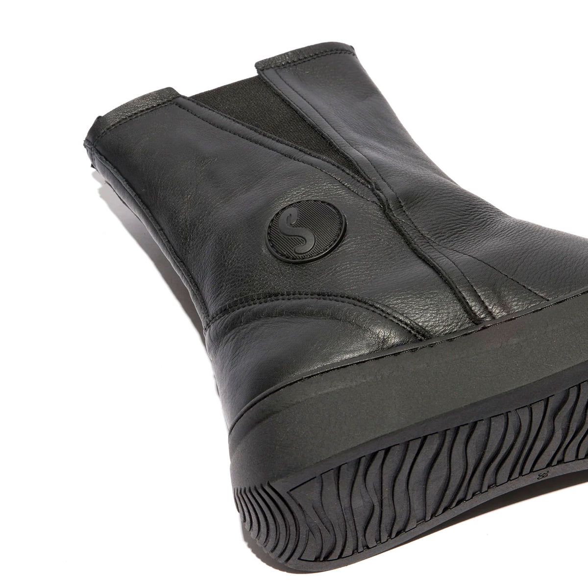 Softinos Ambe757 Boots Leather Black