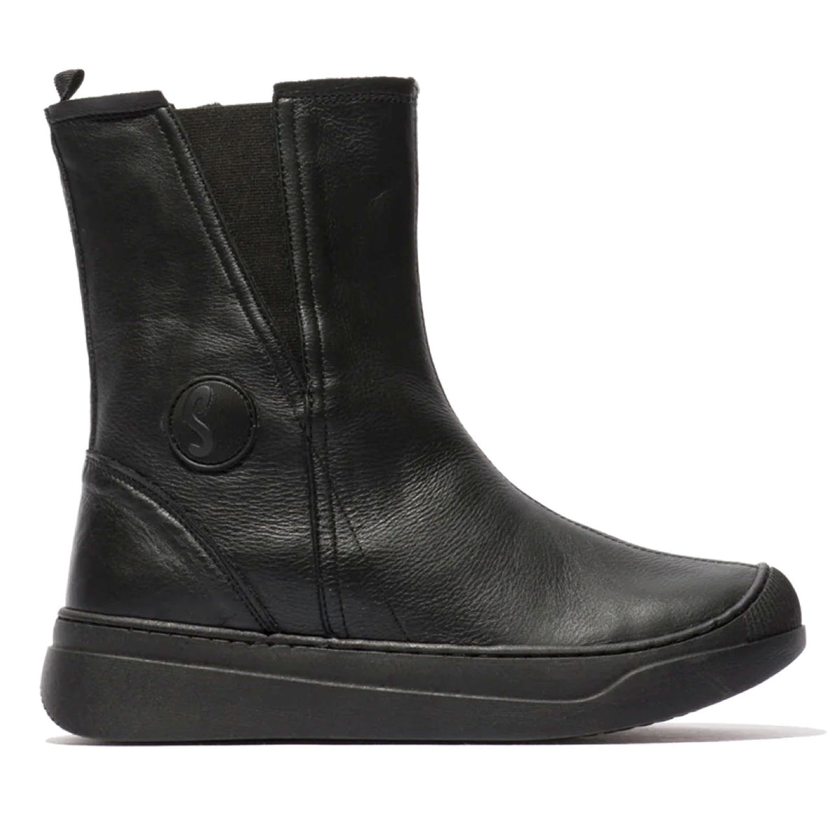 Softinos Ambe757 Boots Leather Black