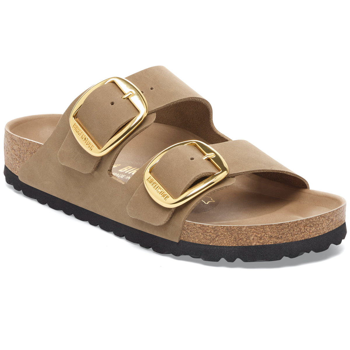 Birkenstock Seasonal Arizona Big Buckle Oiled Leather Regular Fit Tabacco Brown