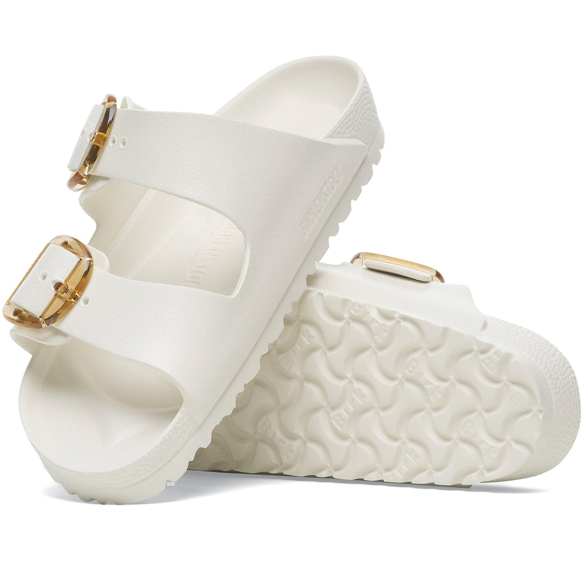 Birkenstock Seasonal Arizona EVA Big Buckle Narrow Fit Eggshell