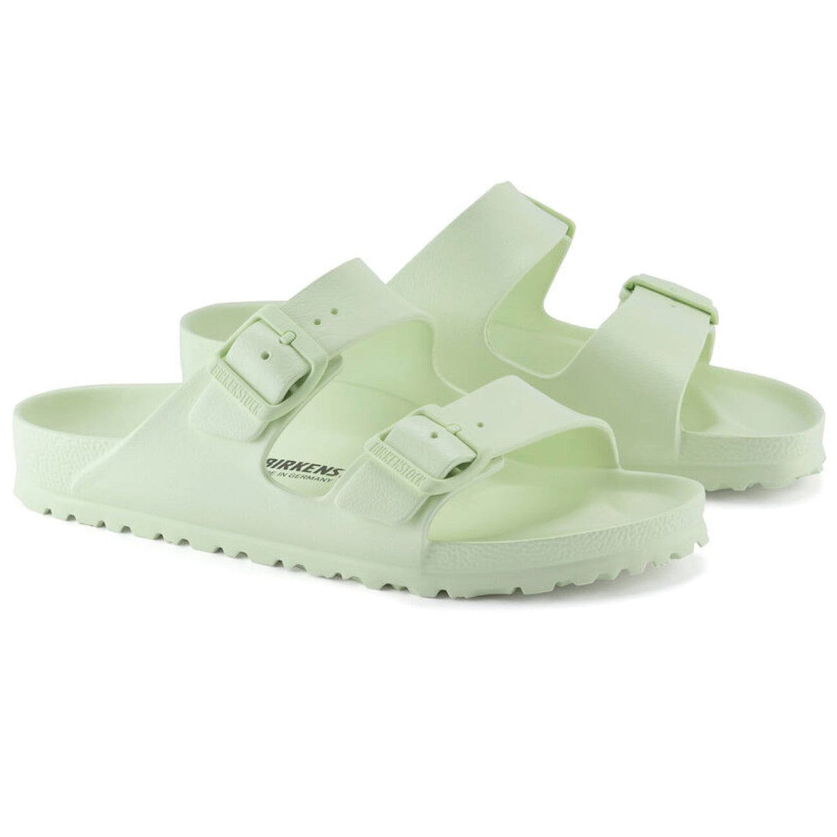Birkenstock Seasonal, Arizona EVA, Narrow Fit, Faded Lime Sandals Birkenstock Seasonal 