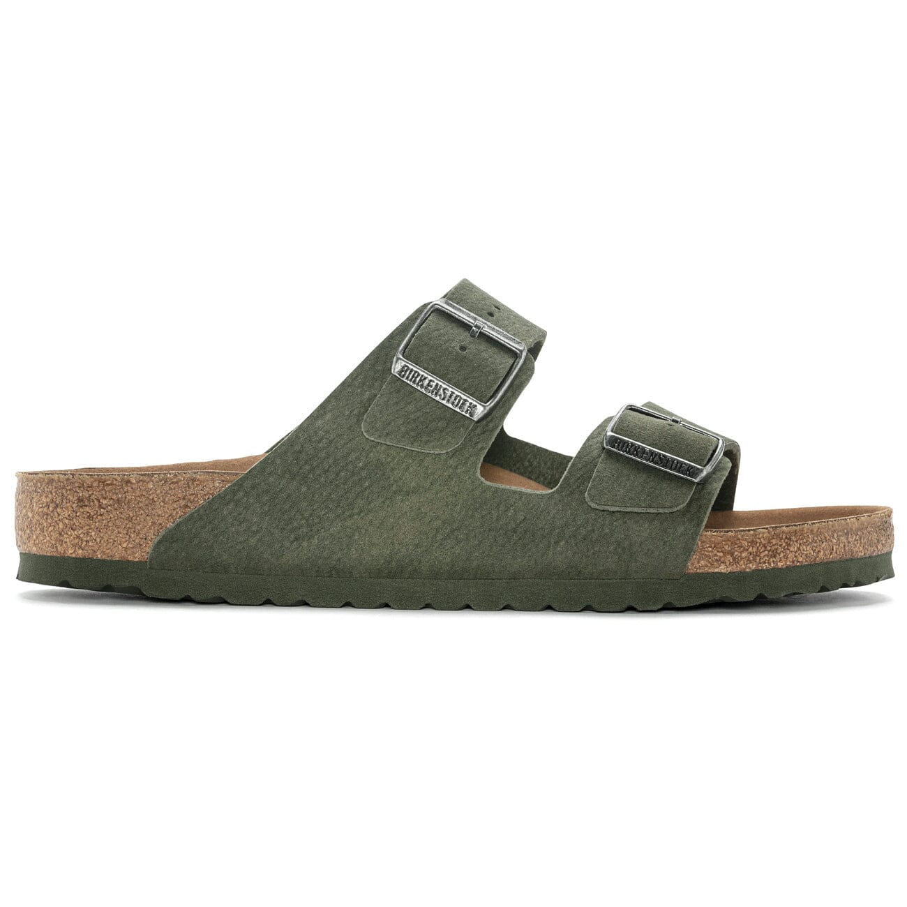 Birkenstock Seasonal, Arizona, BirkiBuc, Vegan, Regular Fit, Desert Dust Thyme Sandals Birkenstock Vegan 
