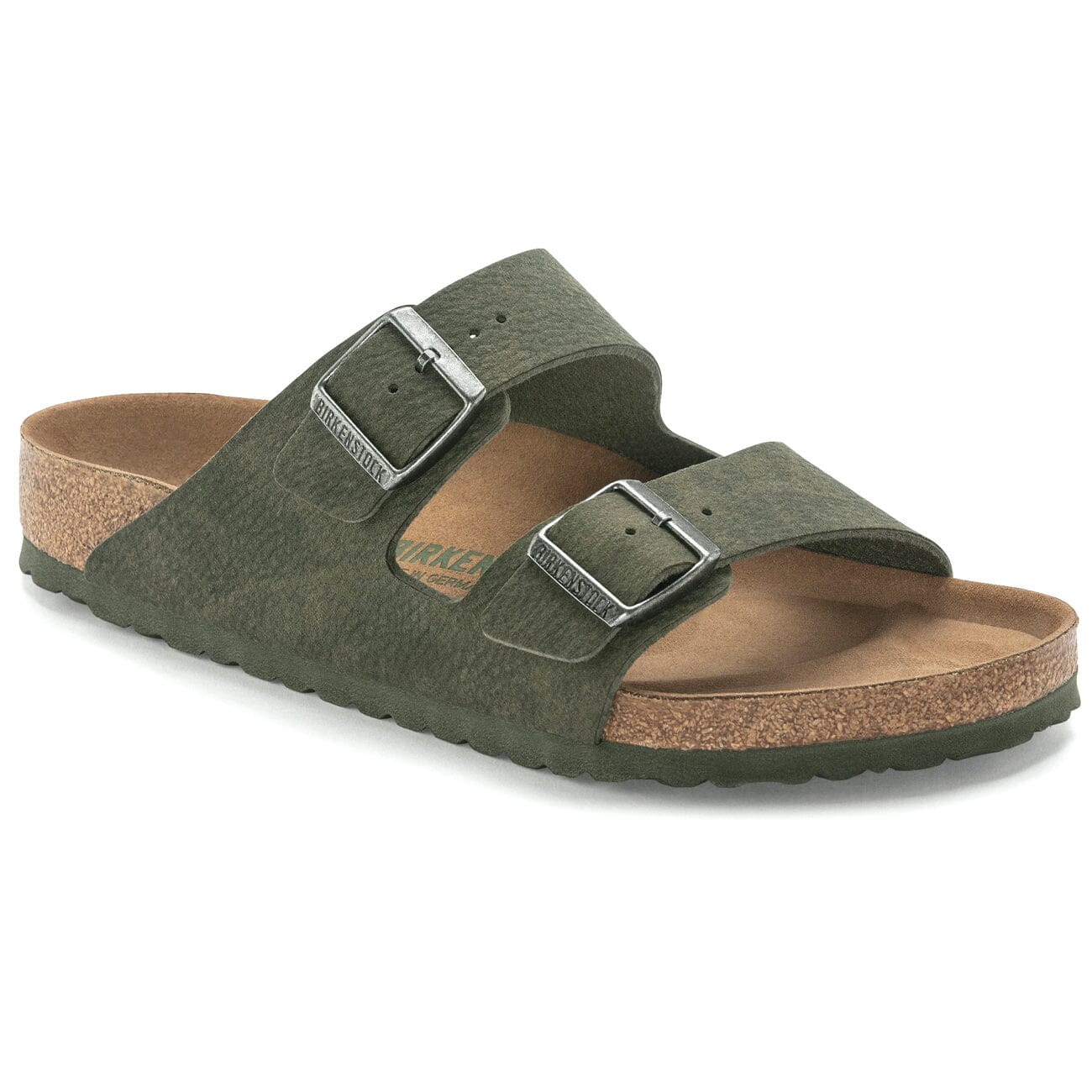 Birkenstock Seasonal, Arizona, BirkiBuc, Vegan, Regular Fit, Desert Dust Thyme Sandals Birkenstock Vegan 