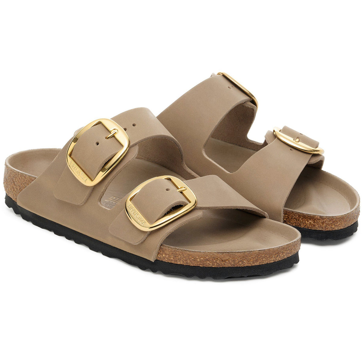 Birkenstock Seasonal Arizona Big Buckle Oiled Leather Regular Fit Tabacco Brown