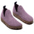 Asportuguesas AW24-City Mono Purple Felt and Brown Sole Shoes Asportuguesas 36 Purple Felt and Brown Sole 