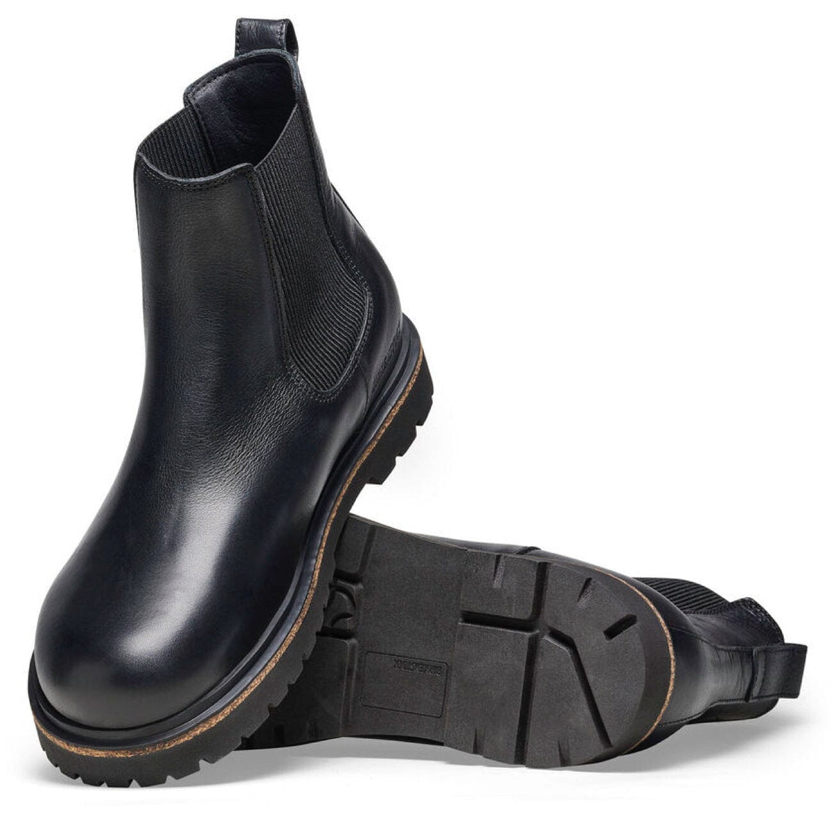 Birkenstock, Highwood W, Natural leather, Regular Fit, Black Boots Birkenstock 