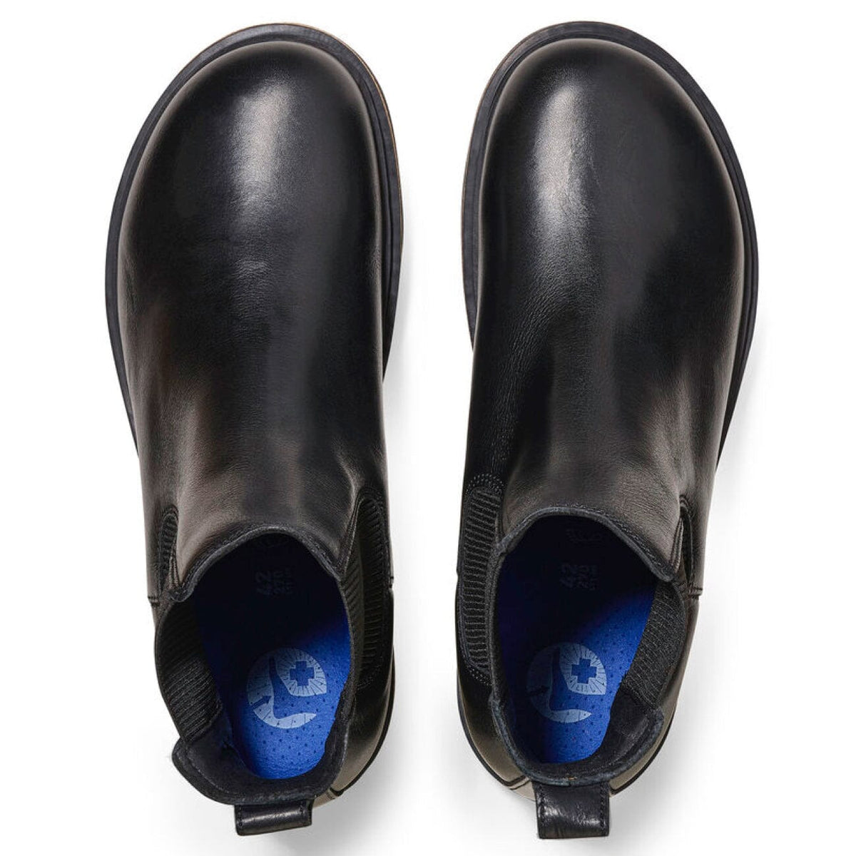 Birkenstock, Highwood W, Natural leather, Regular Fit, Black Boots Birkenstock 