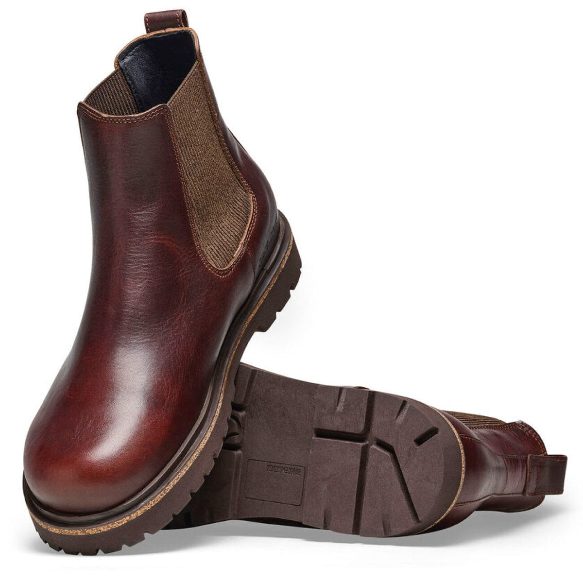 Birkenstock, Highwood W, Natural Leather, Regular Fit, Chocolate Boots Birkenstock 