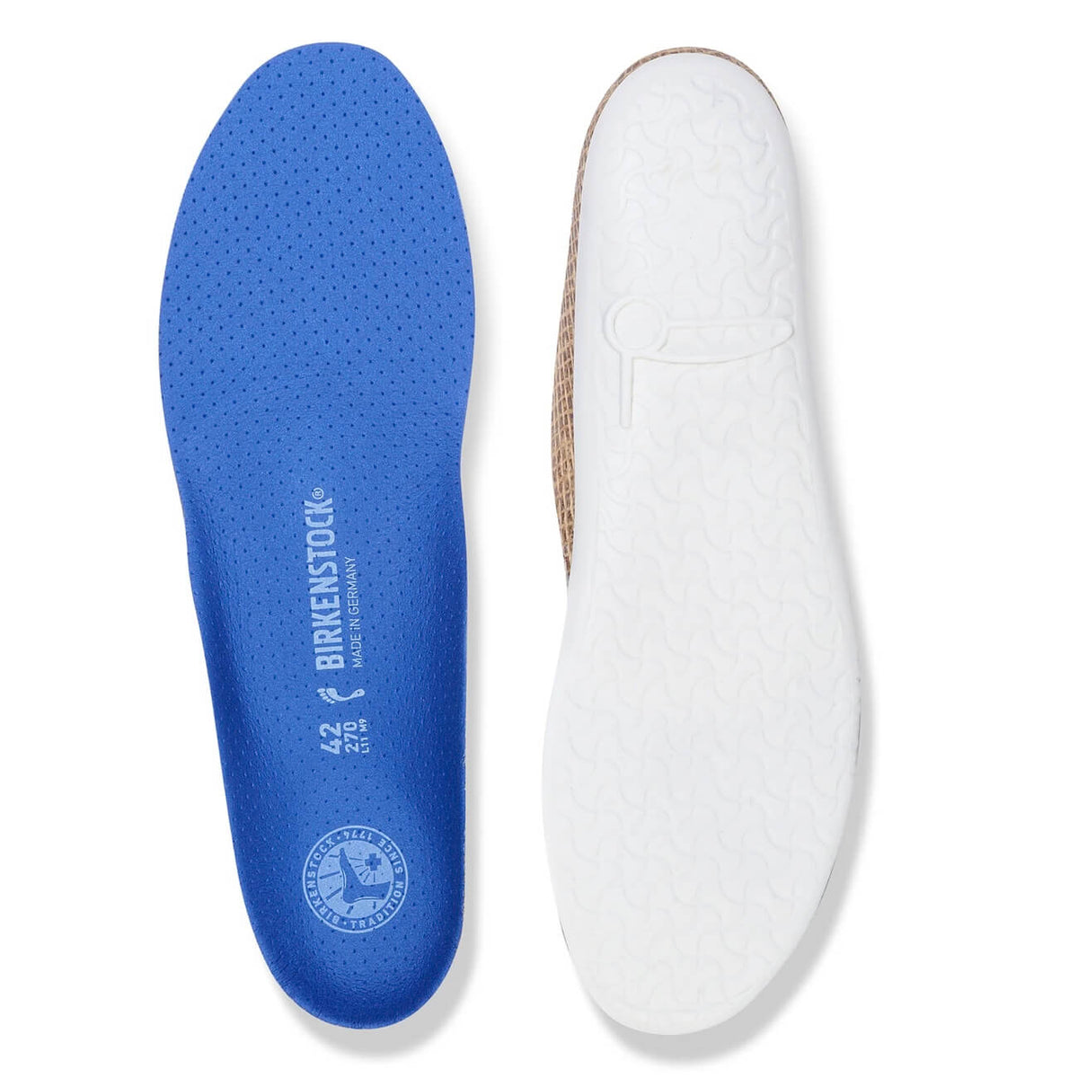 Birkenstock Blue Footbed Long Microfibre Regular Fit