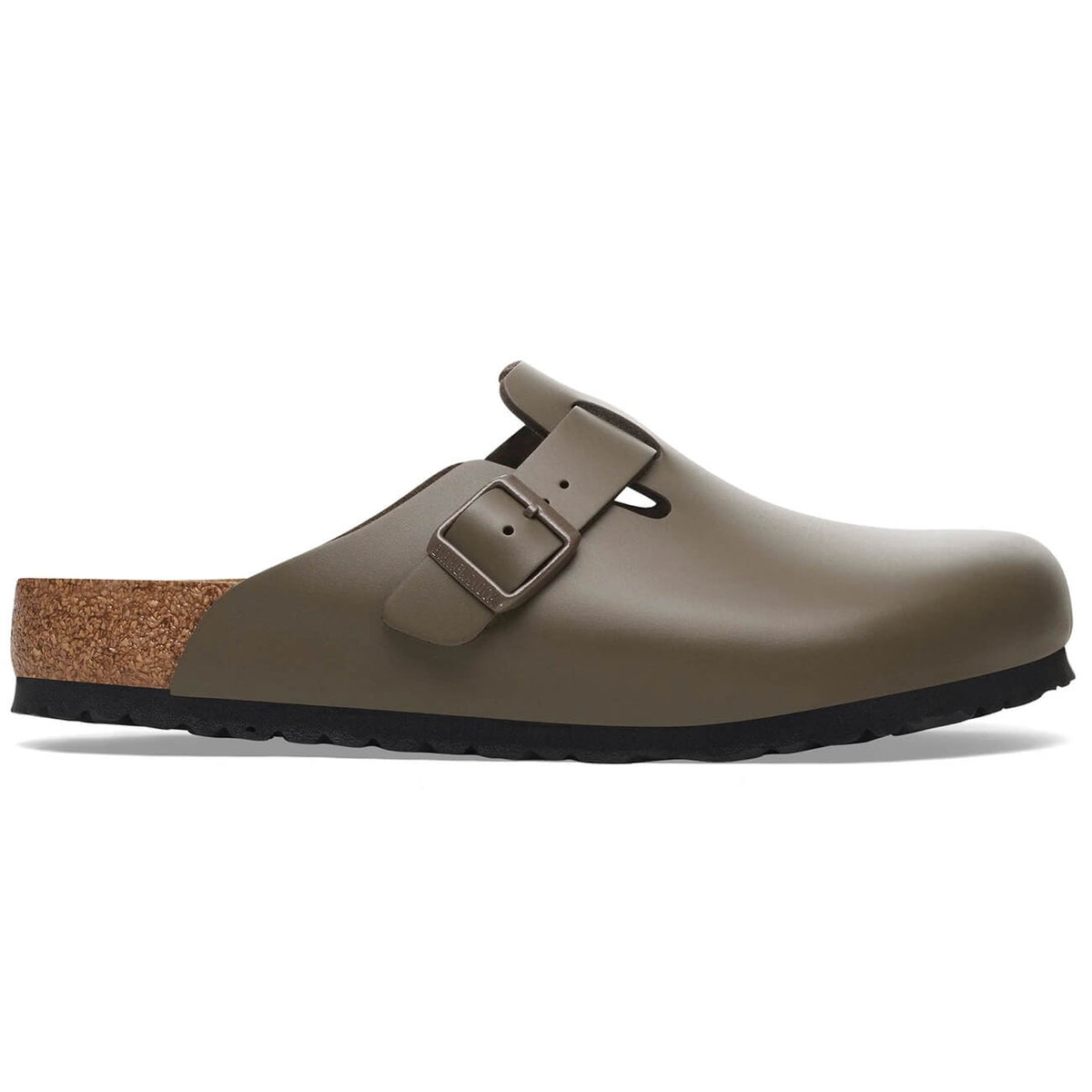 Birkenstock Boston Smooth Leather Regular Fit Concrete Grey