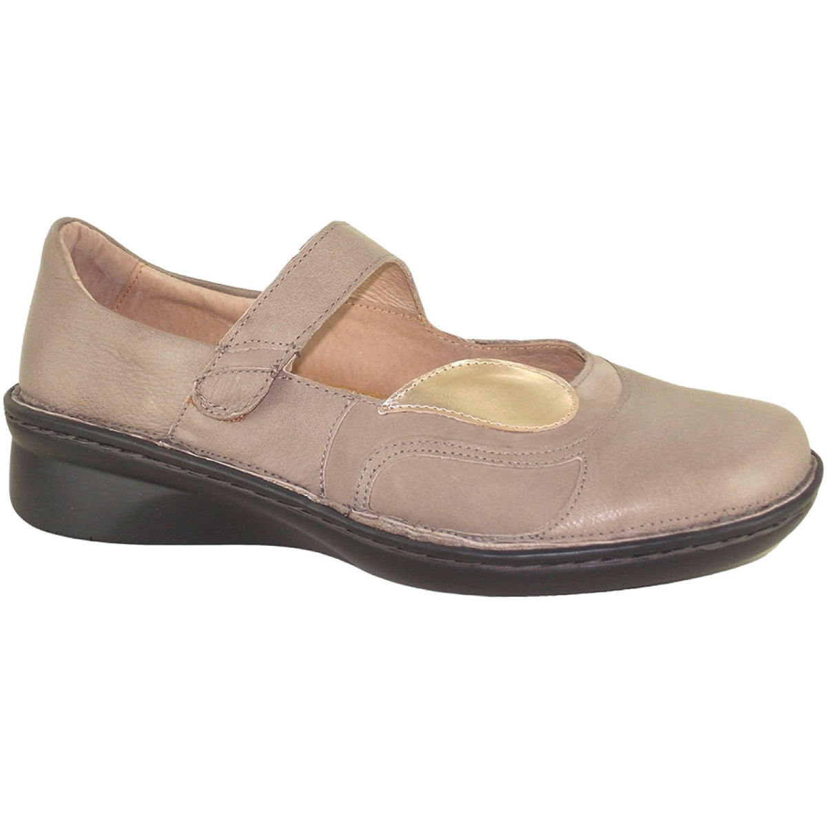 Naot Conga Shoes Leather Stone Combo Stone Combo