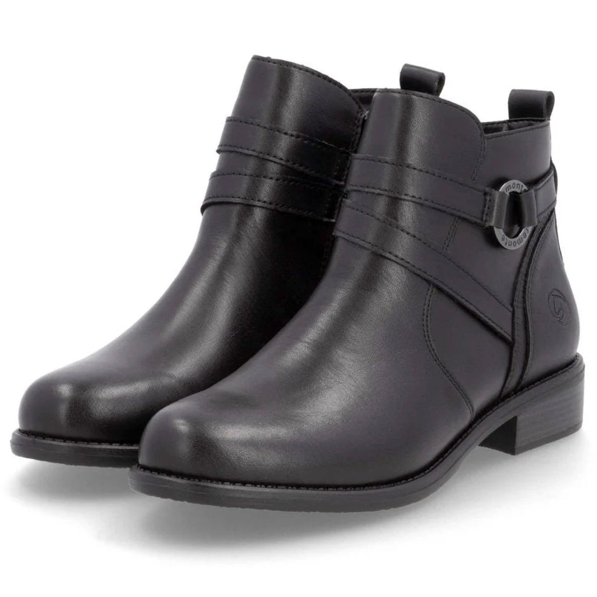 Remonte D0F77-Boot-Leather Schwarz 36