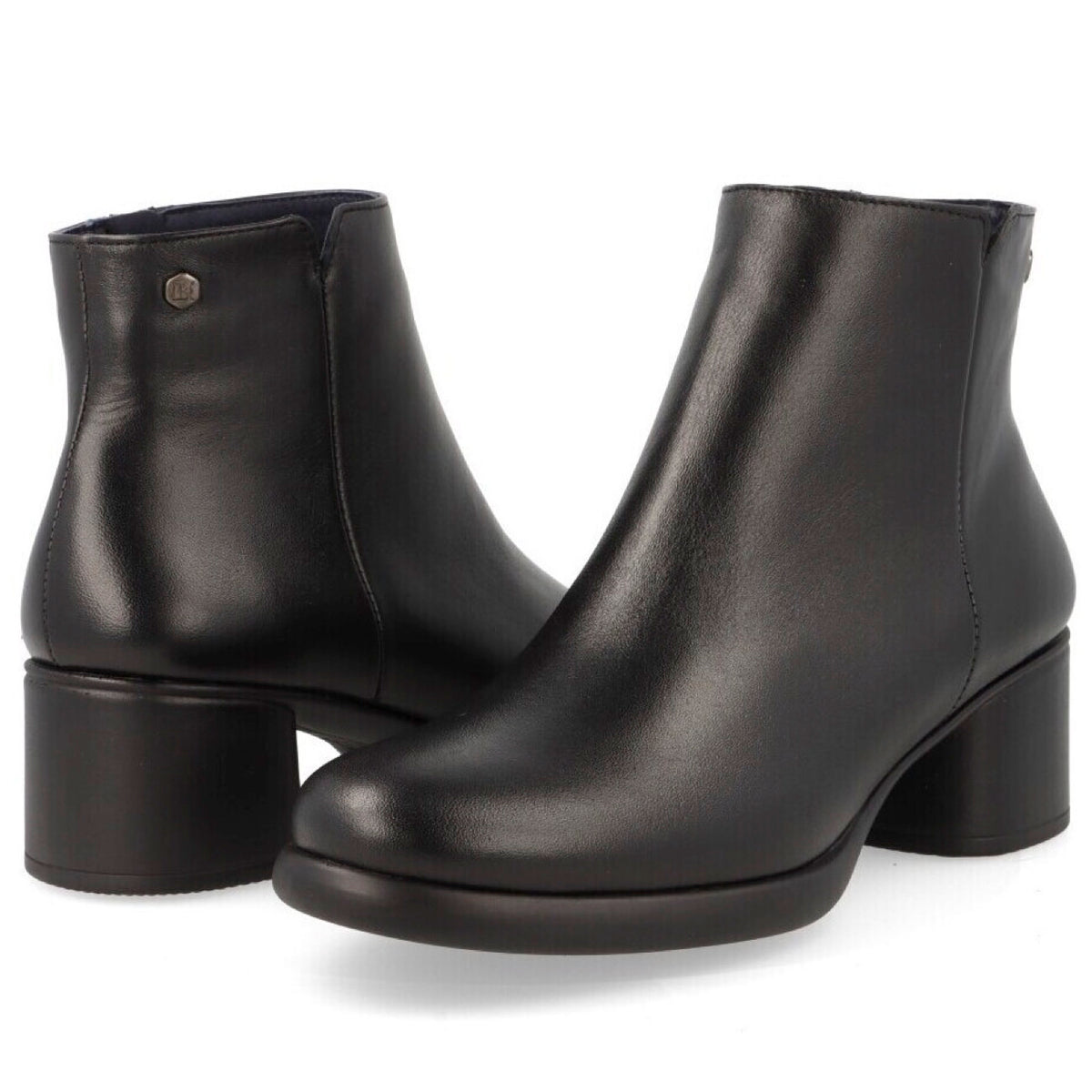 Dorking by Fluchos DGW25 Dakin Boots Leather Black