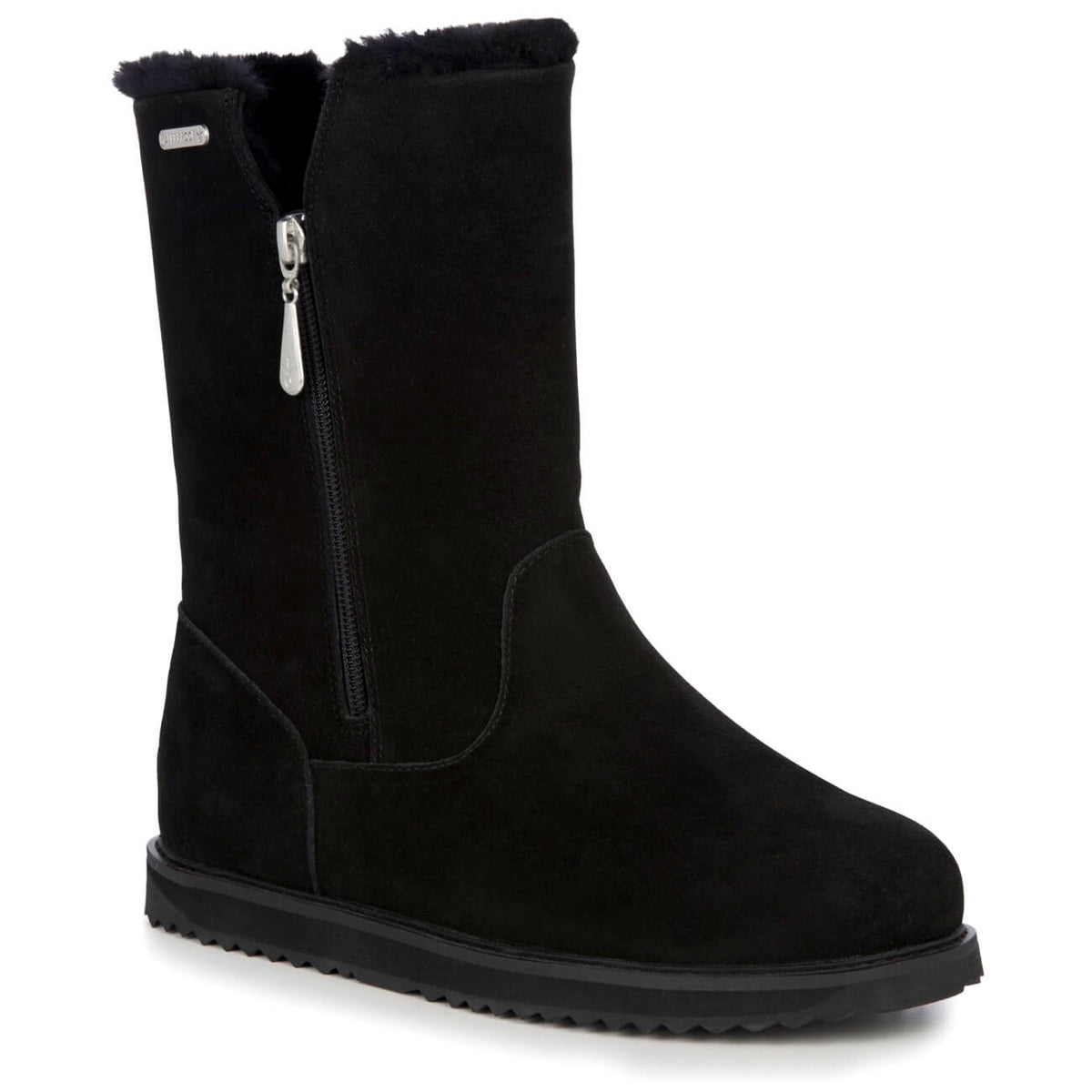 Emu Australia Gravelly Waterproof Leather Boot Black