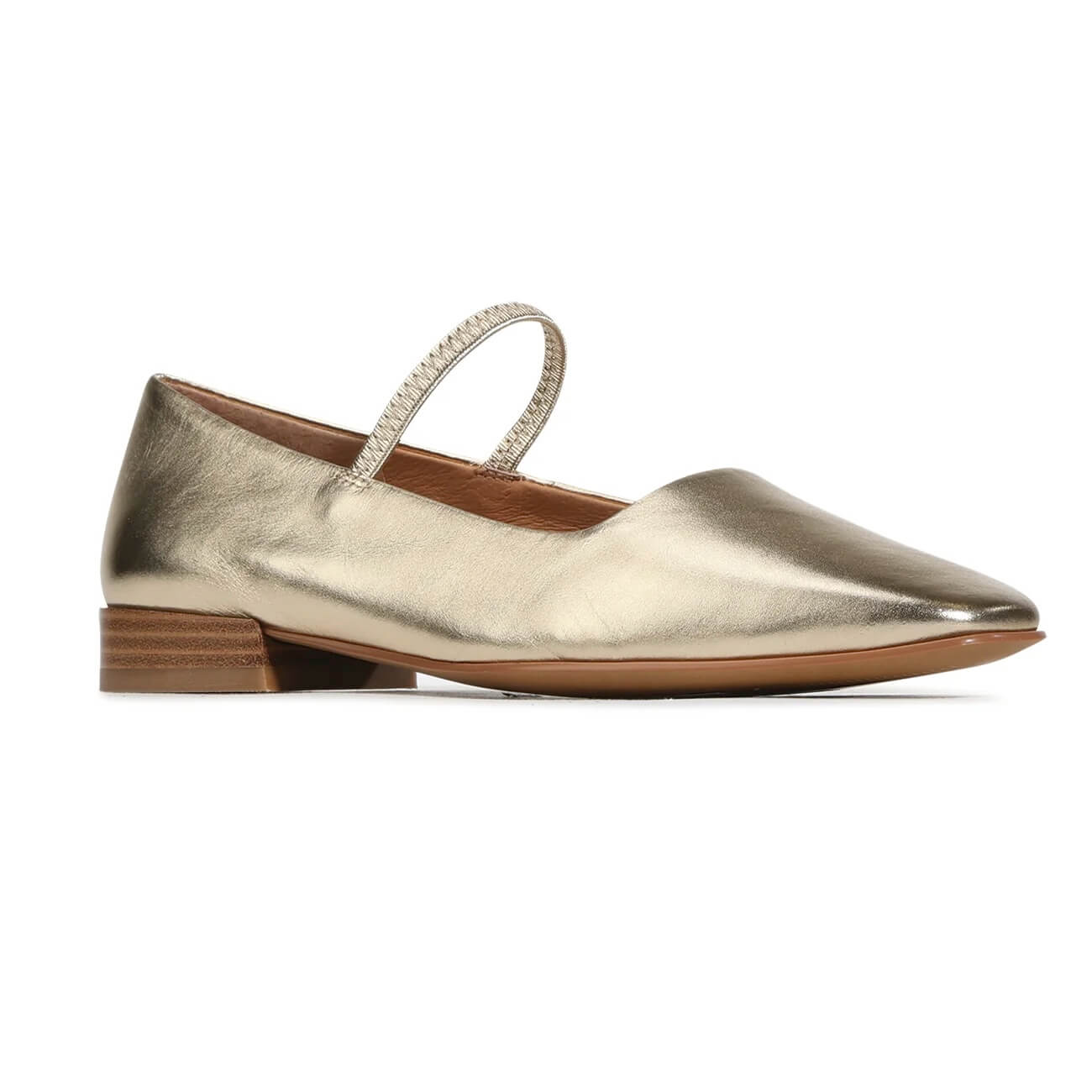 EOS Sophia Shoe Napa Leather Soft Gold