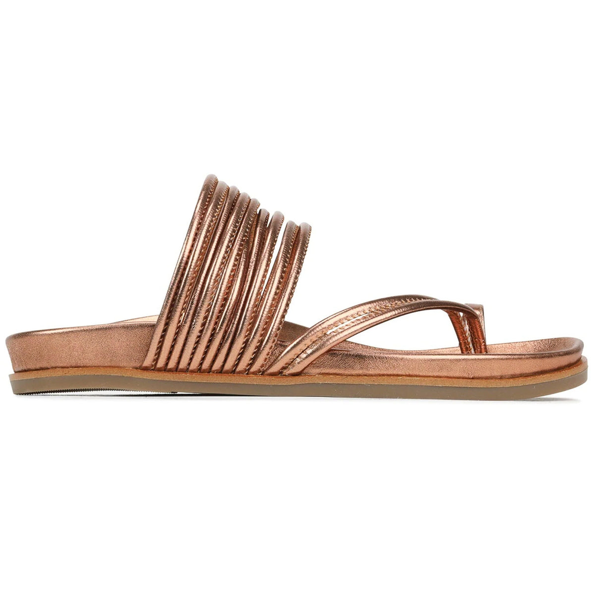 EOS Carmelle Leather Sandal Bronze