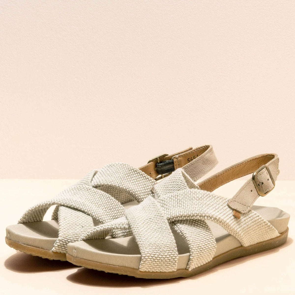 El Naturalista, ZUMAIA, Sandal, Lino-Pleasant Leather, Piedra Sandals El Natura Lista Piedra 37 