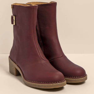 El Naturalista TICINO Boot Wax Nappa Leather Cereza Sole Drifter