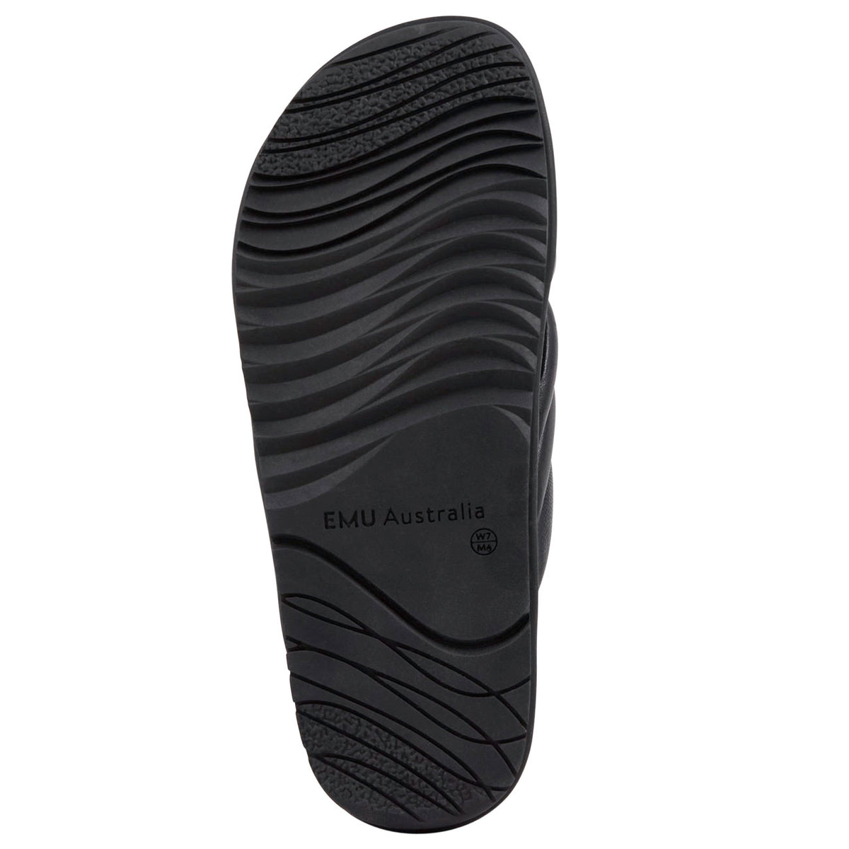 Emu Ella Slide Leather Black