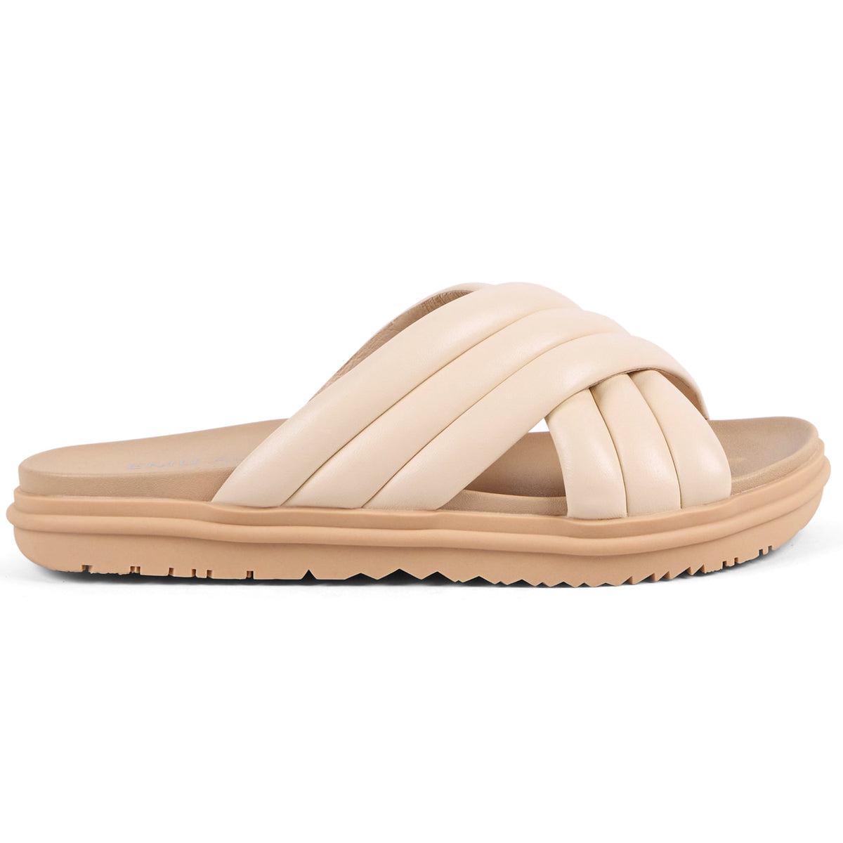 Emu Ella Slide Leather Macadamia