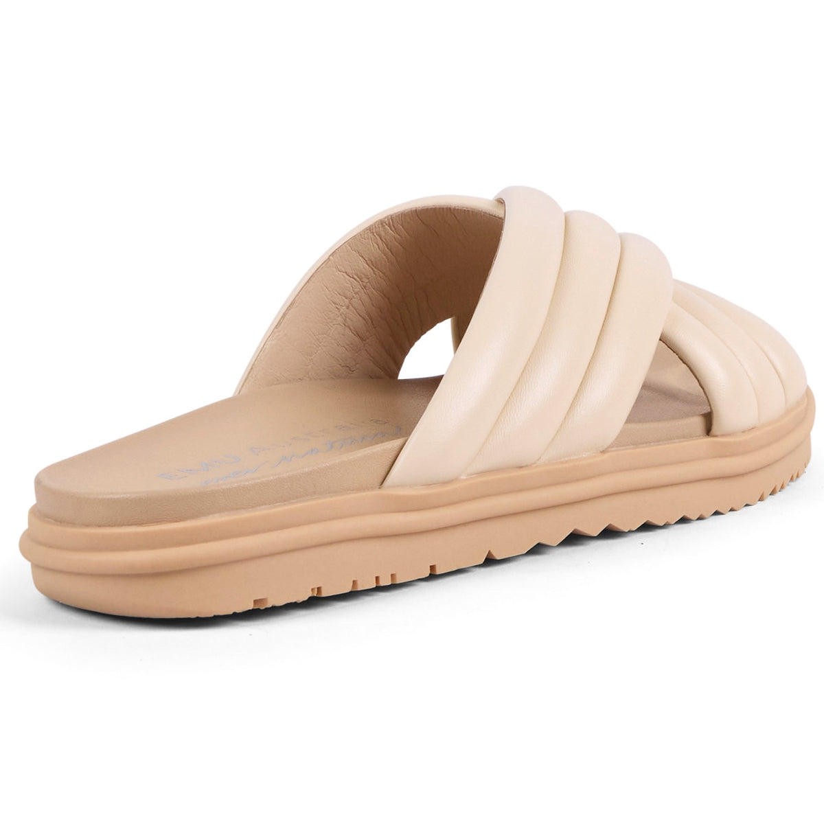 Emu Ella Slide Leather Macadamia