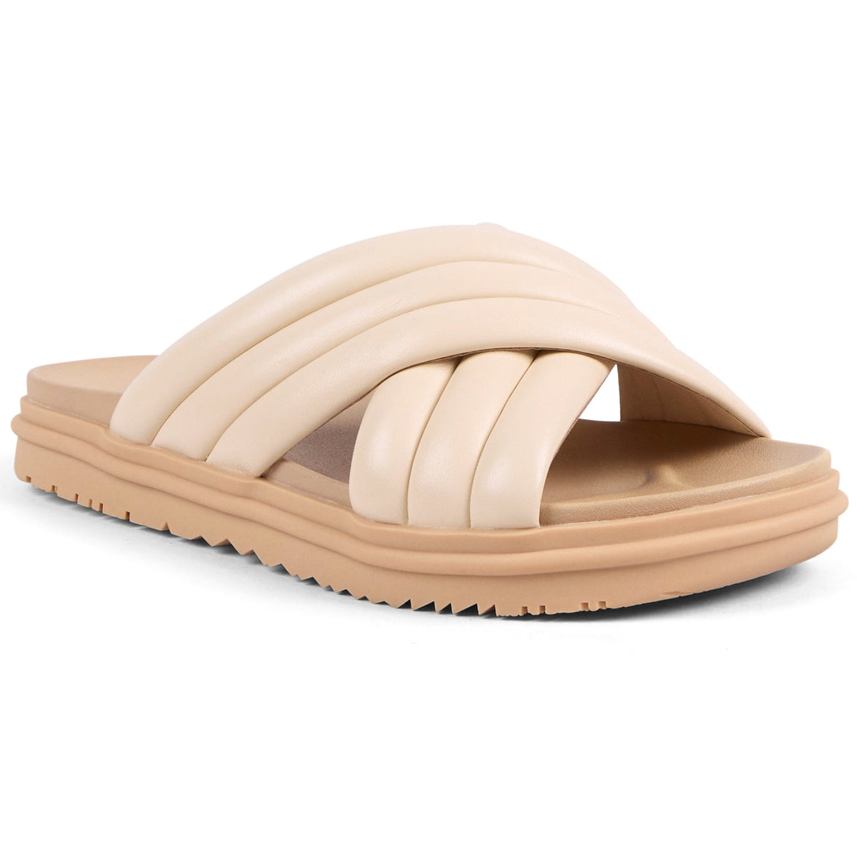 Emu Ella Slide Leather Macadamia