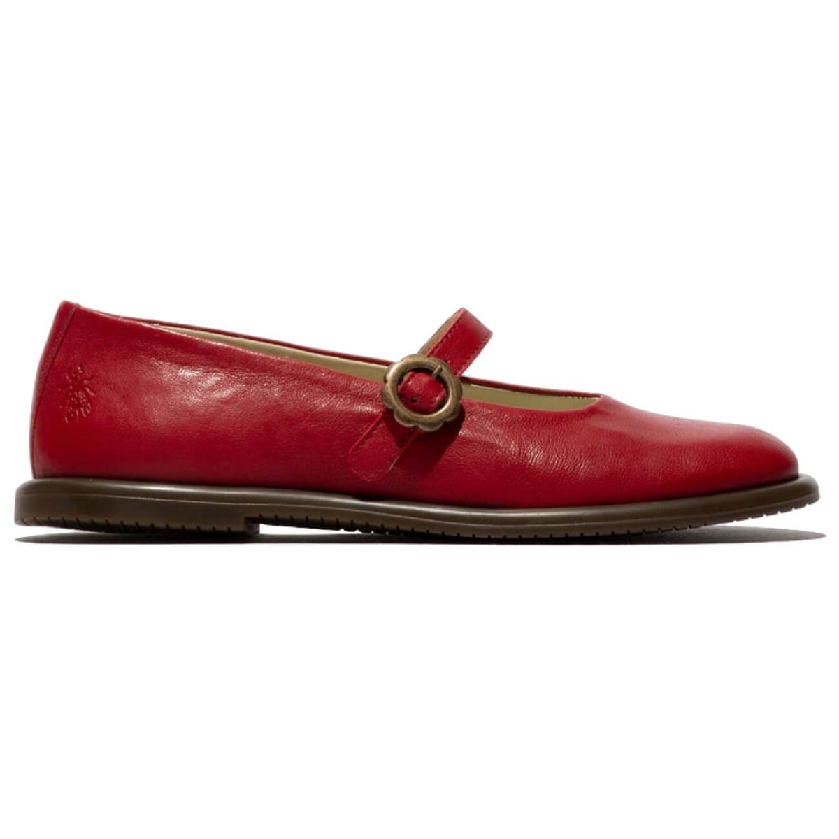 Fly London Darcey DEIK412 Shoes Leather Cherry