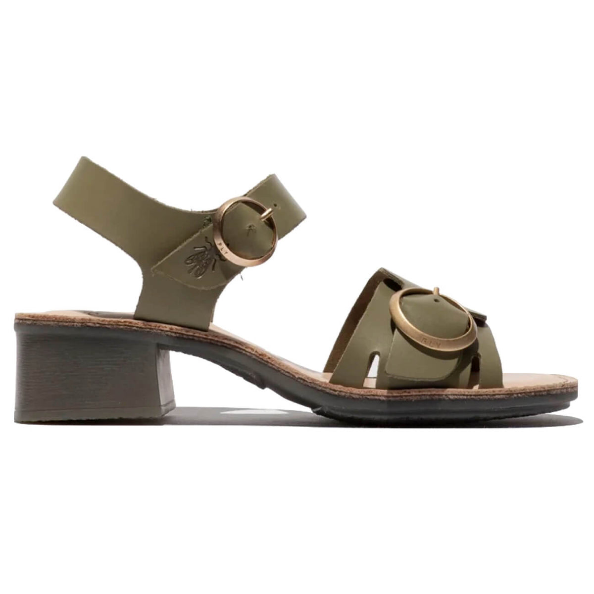 Fly London Edoble EBLI238 Sandals Leather Smog/Natural