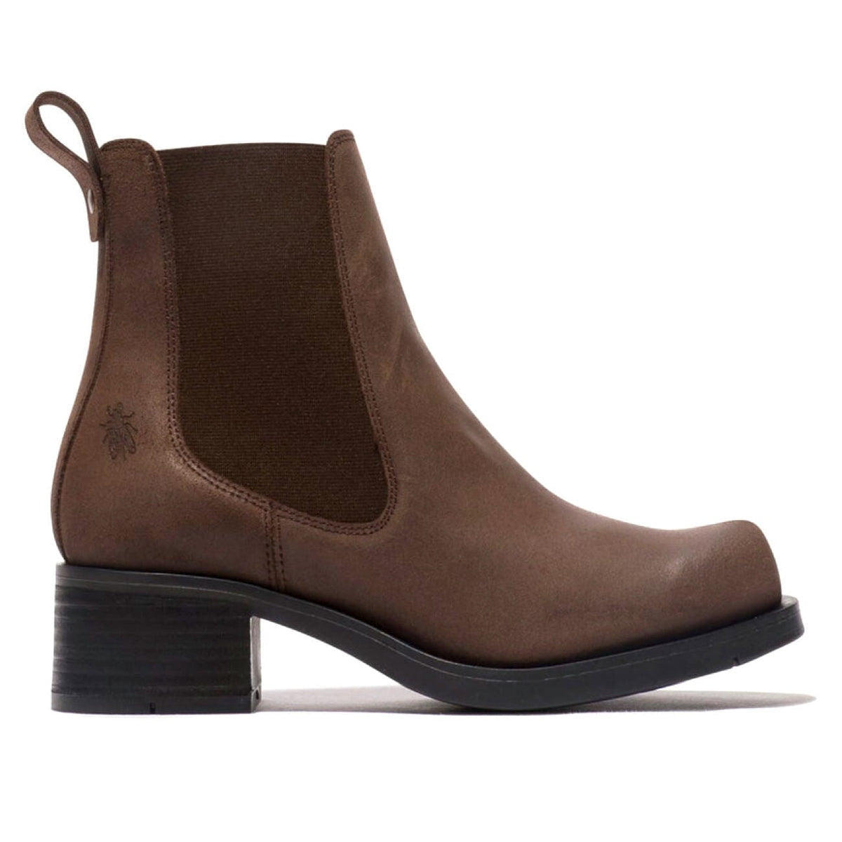 Fly London Rana Boot Leather Mocca Boots Fly London 
