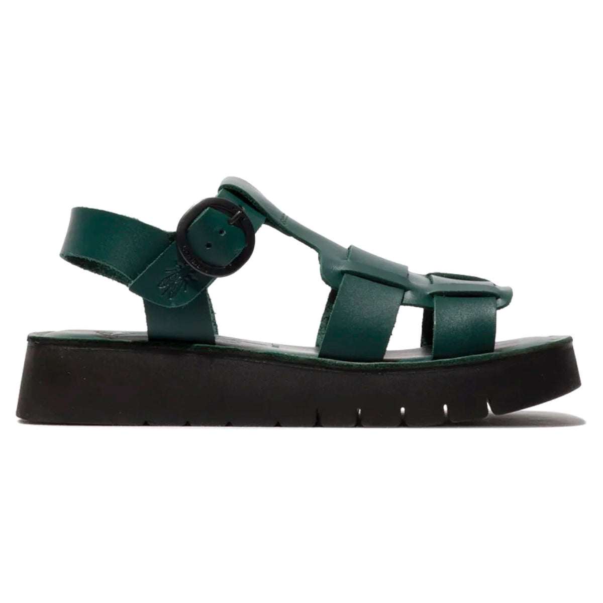 Fly London Sudy246 Sandals Brooklyn Leather Dk Moss