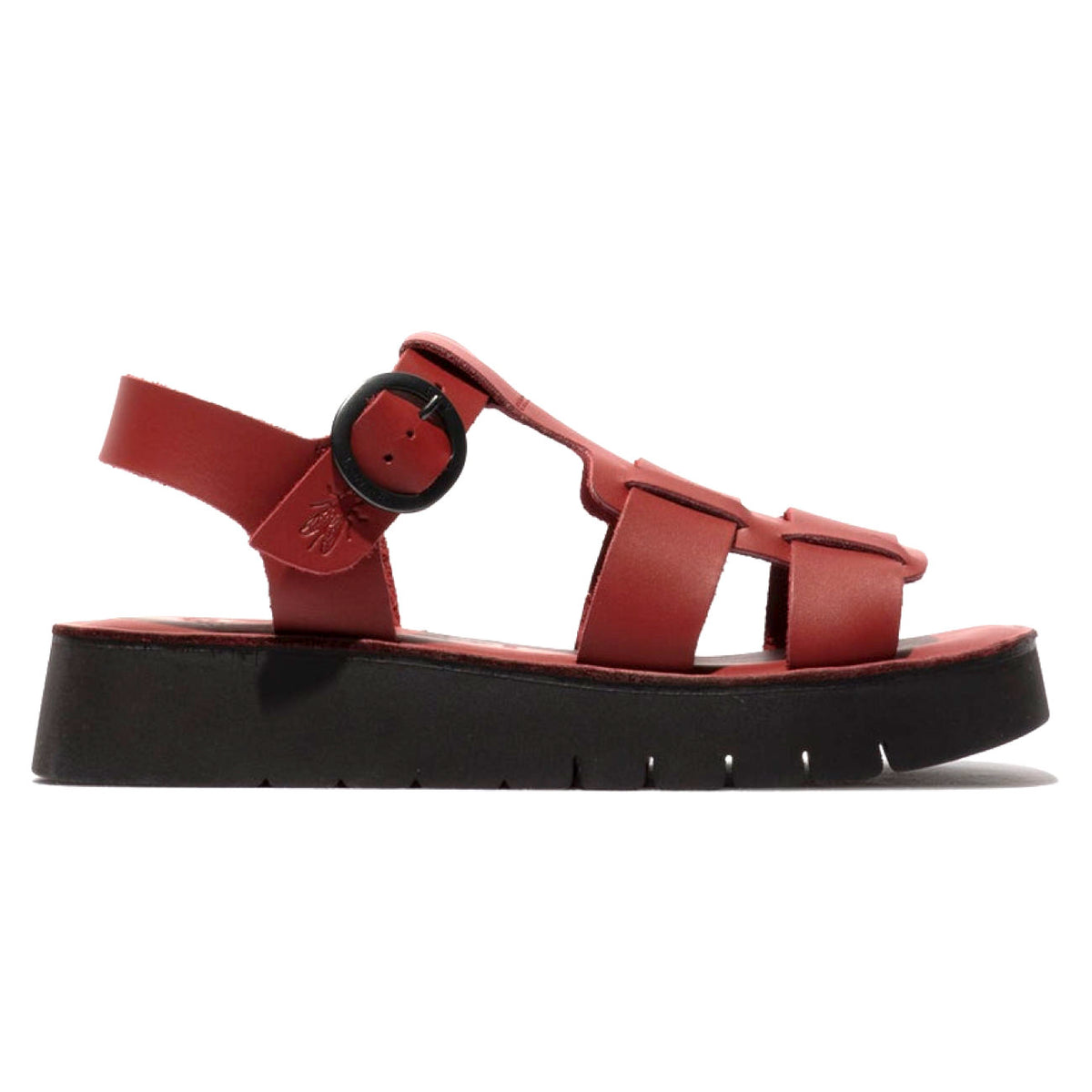 Fly London Sudy246 Sandals Brooklyn Leather Intense Rust