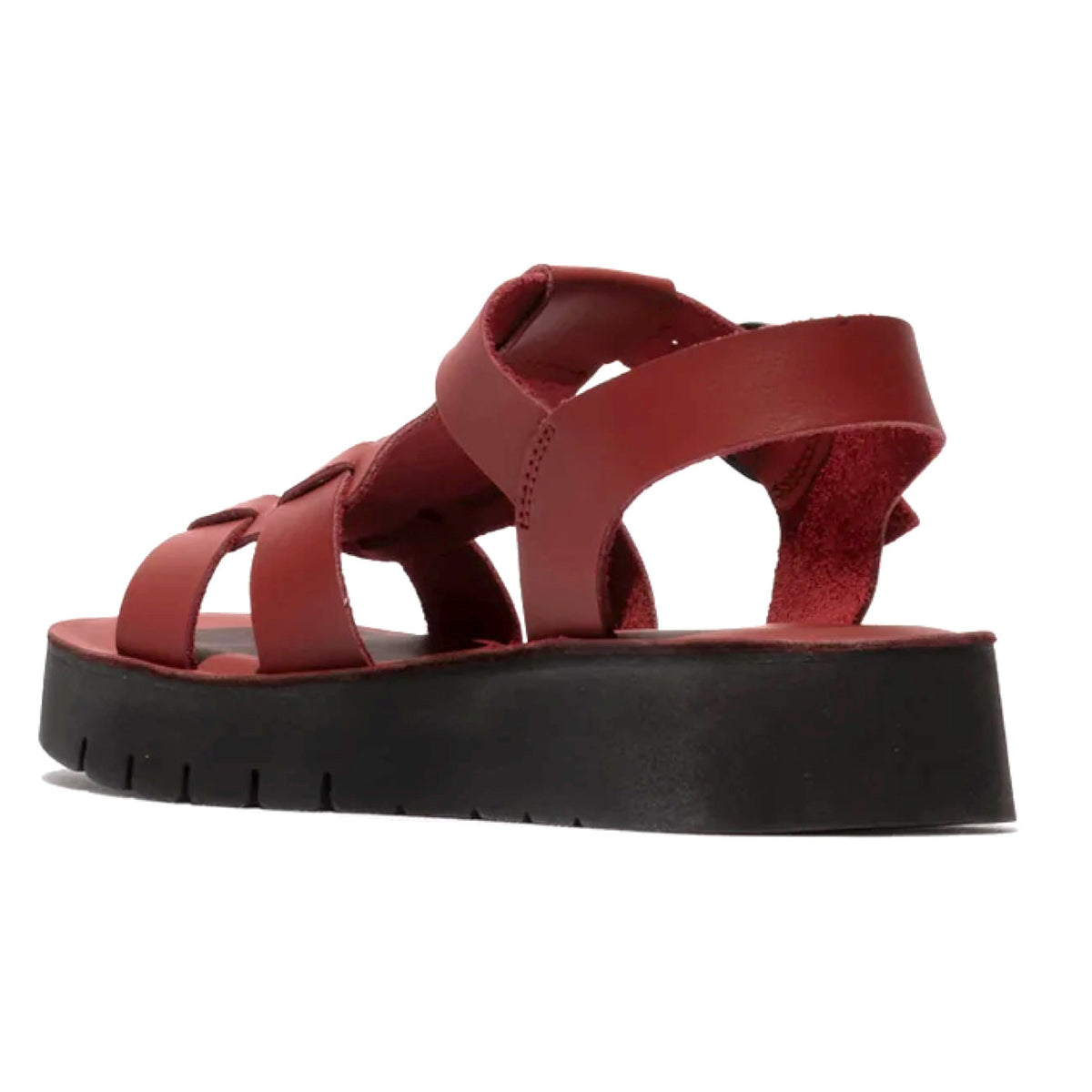 Fly London Sudy246 Sandals Brooklyn Leather Intense Rust
