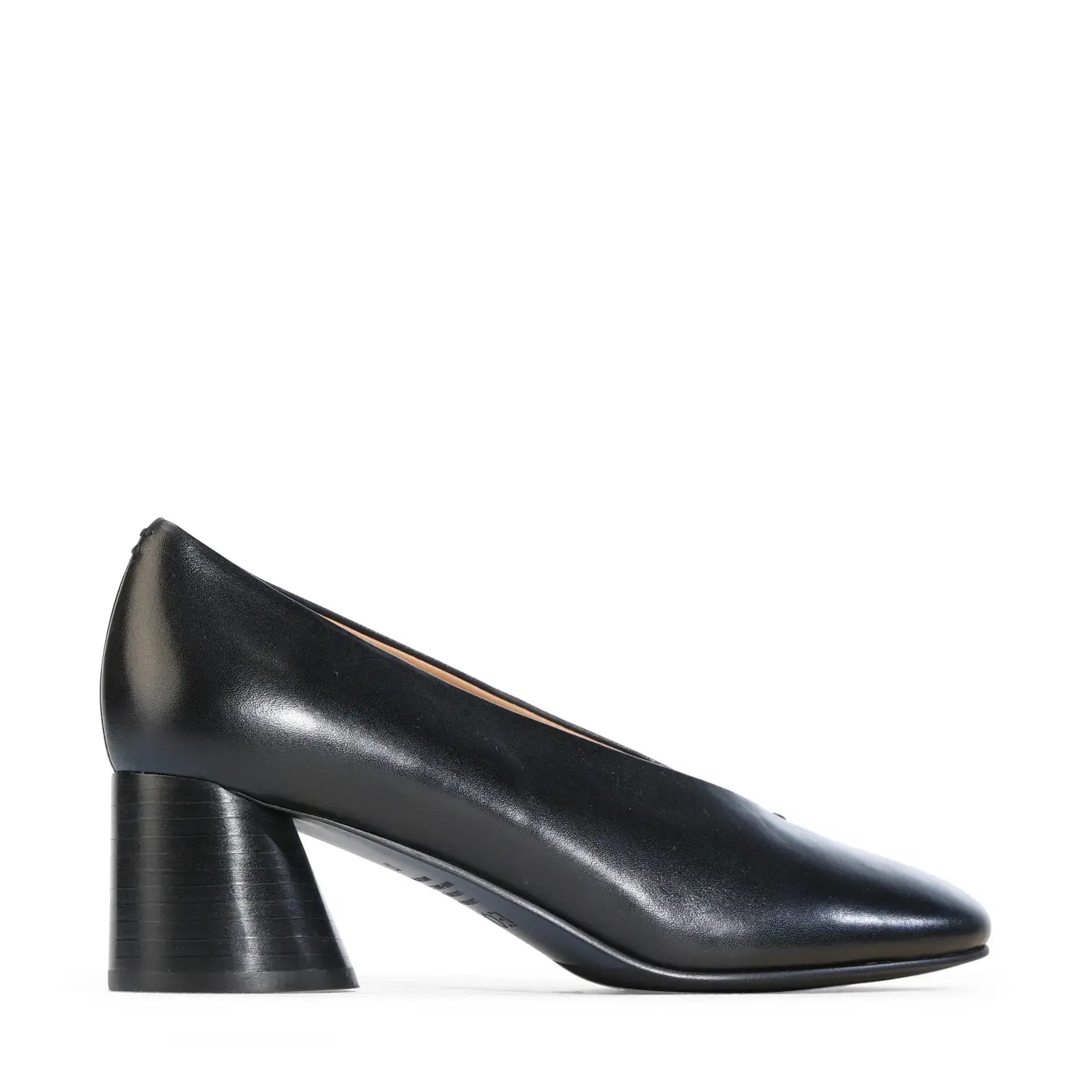 EOS Black mid-heeled shoe at Sole Drifter Hahndorf