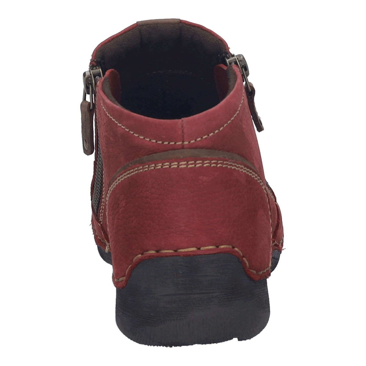 Josef Seibel Fergey 46 Boot Leather Rot Kombi