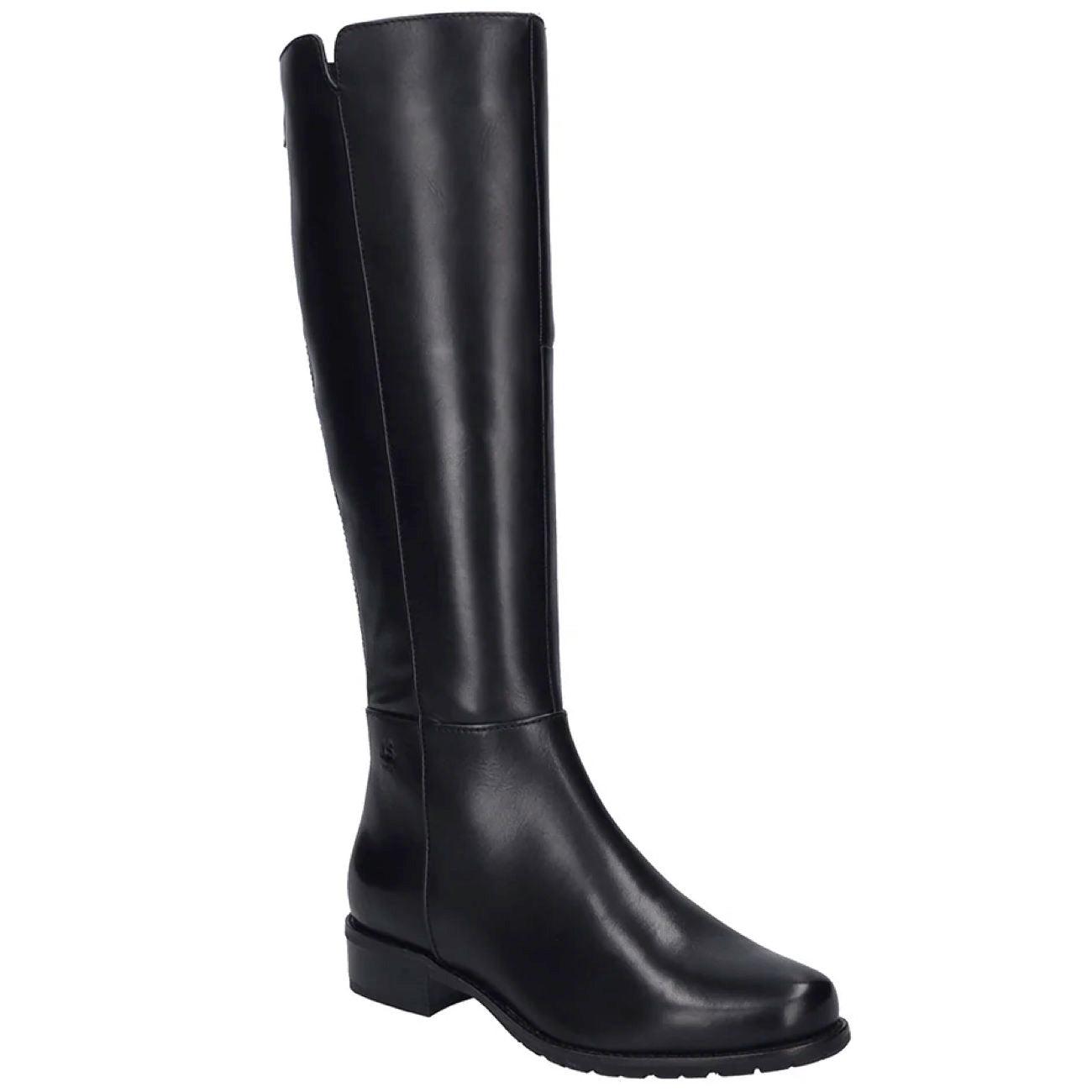 Chiara 01 Boots Leather Schwarz