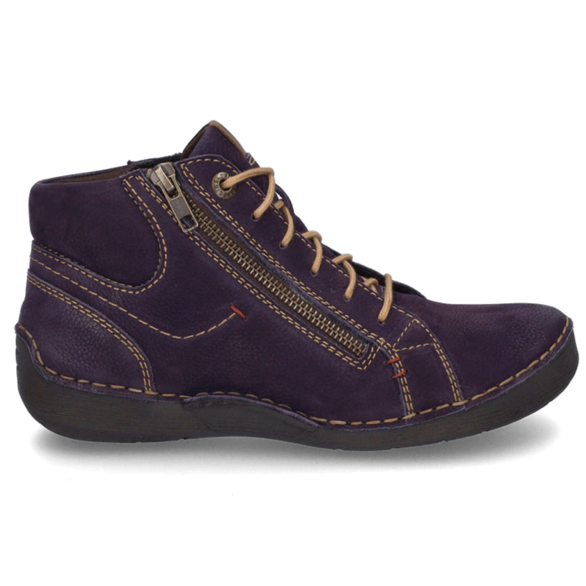 Josef Seibel Fergey 67 Boots Leather Purple