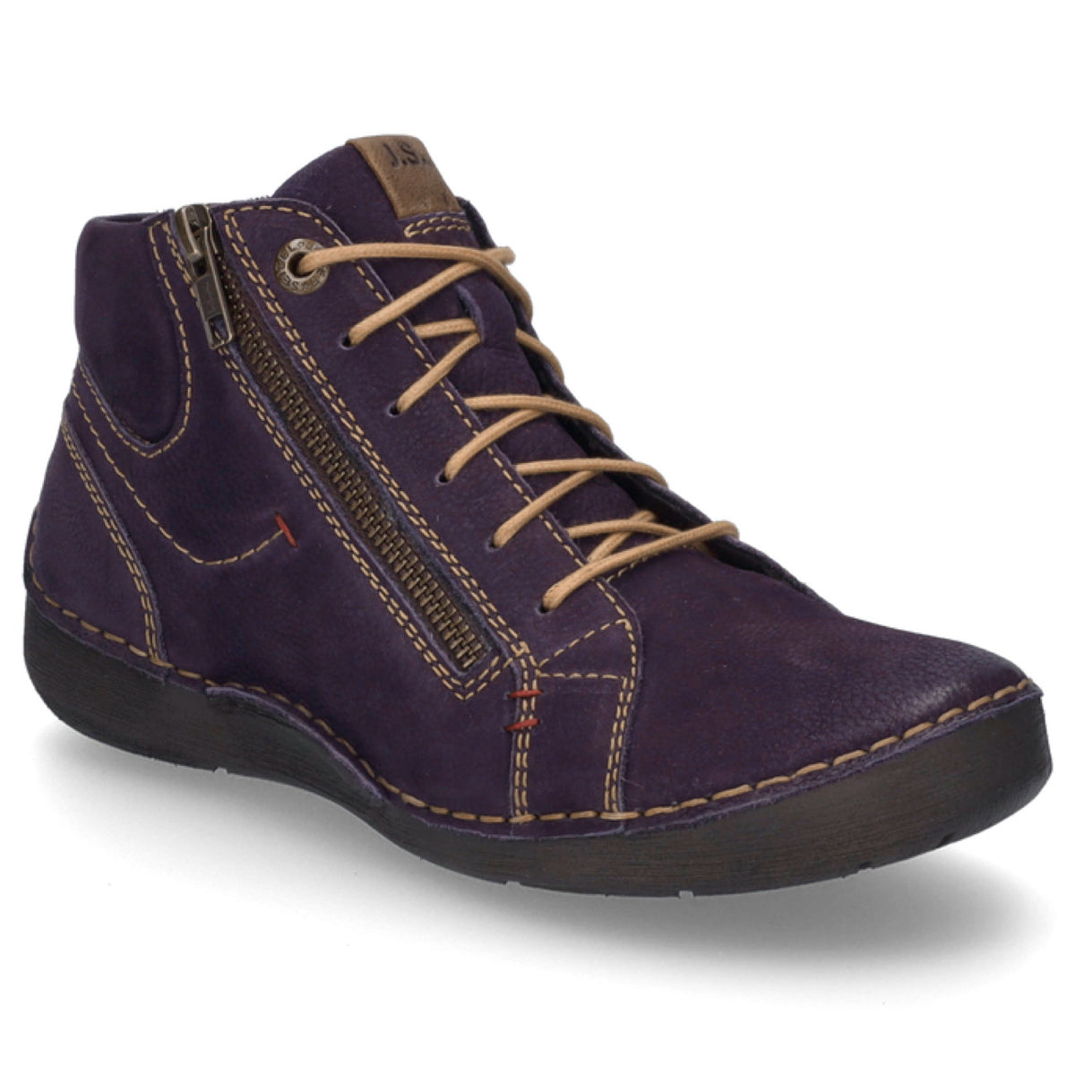 Josef Seibel Fergey 67 Boots Leather Purple
