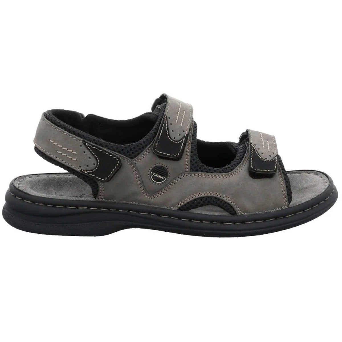 Josef Seibel Franklyn Sandal Leather Asphalt-Kombi
