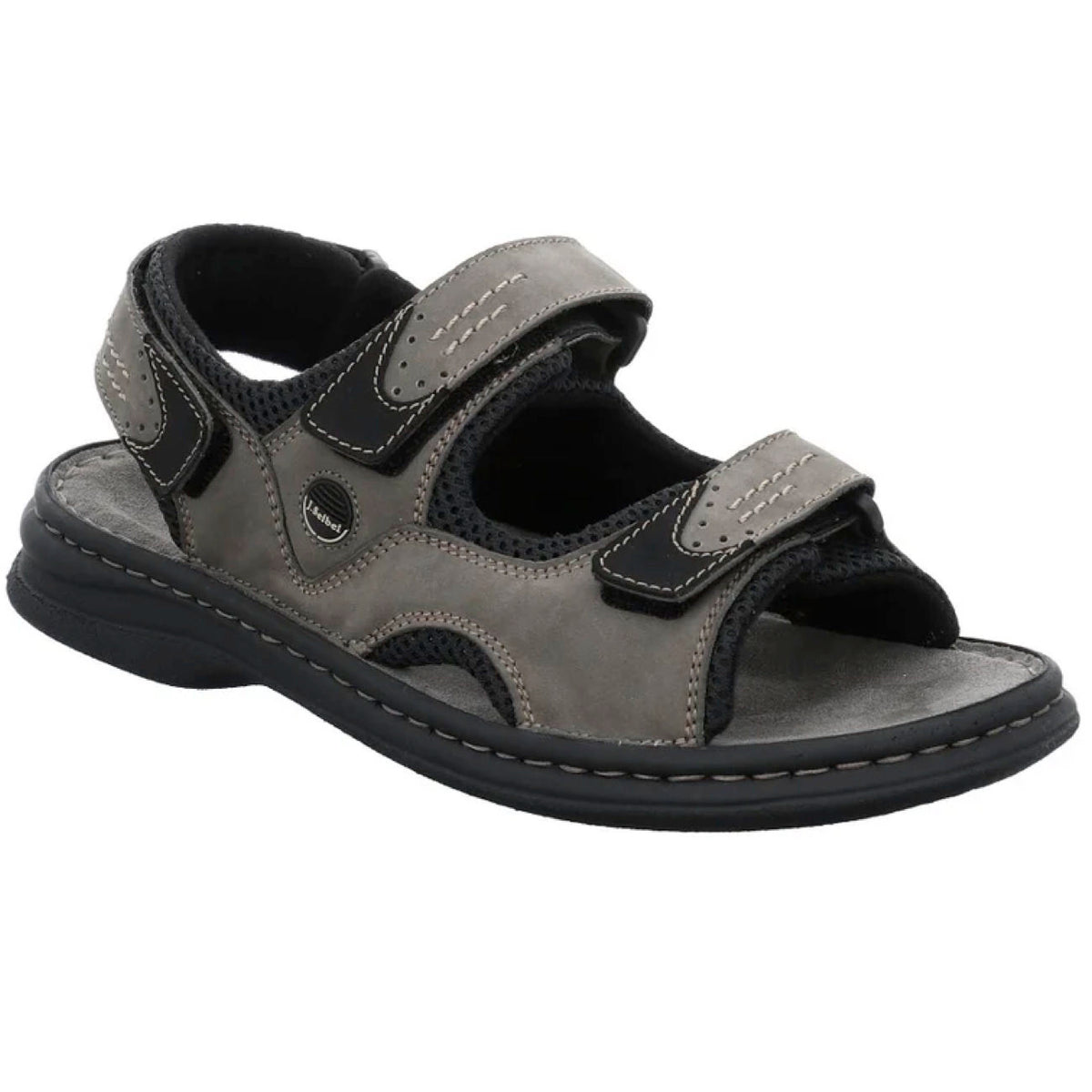 Josef Seibel Franklyn Sandal Leather Asphalt-Kombi