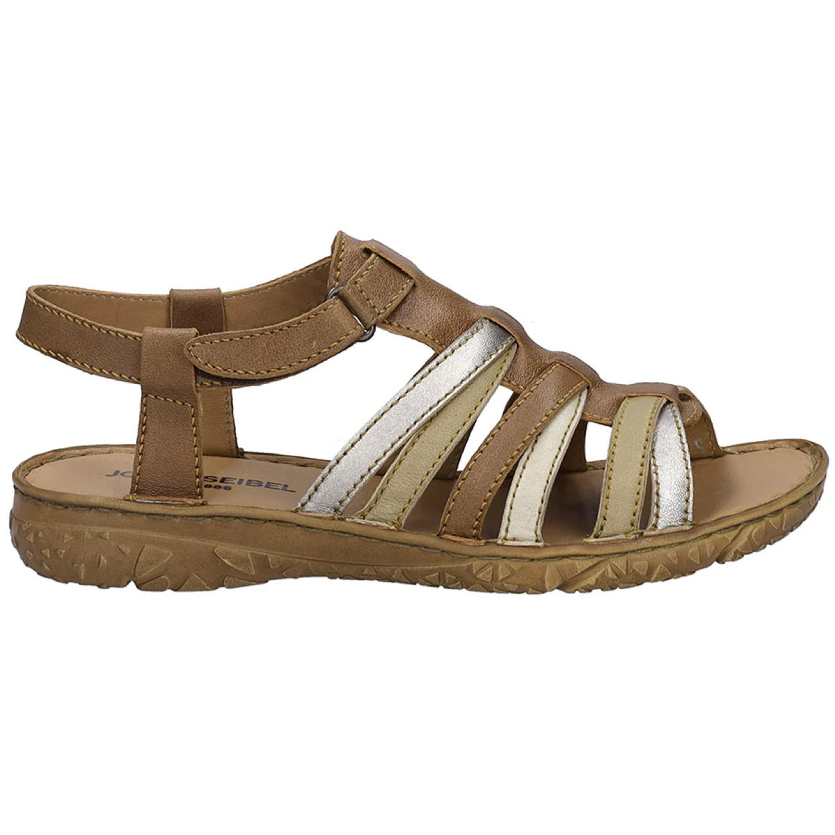 Josef Seibel Ivy 02 Sandal Leather Castagne-Multi