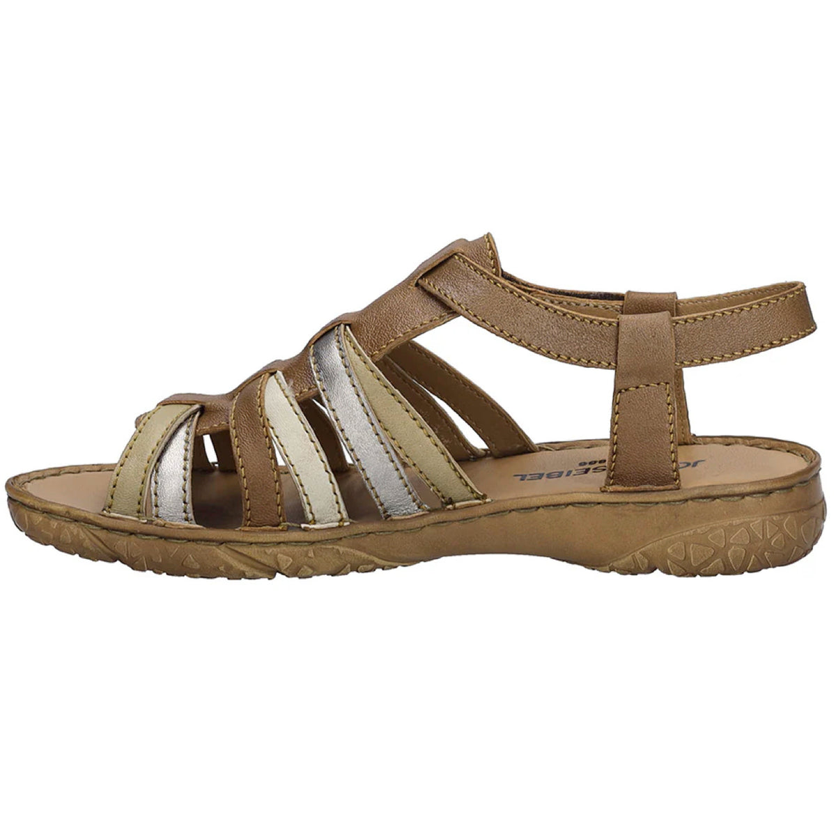Josef Seibel Ivy 02 Sandal Leather Castagne-Multi