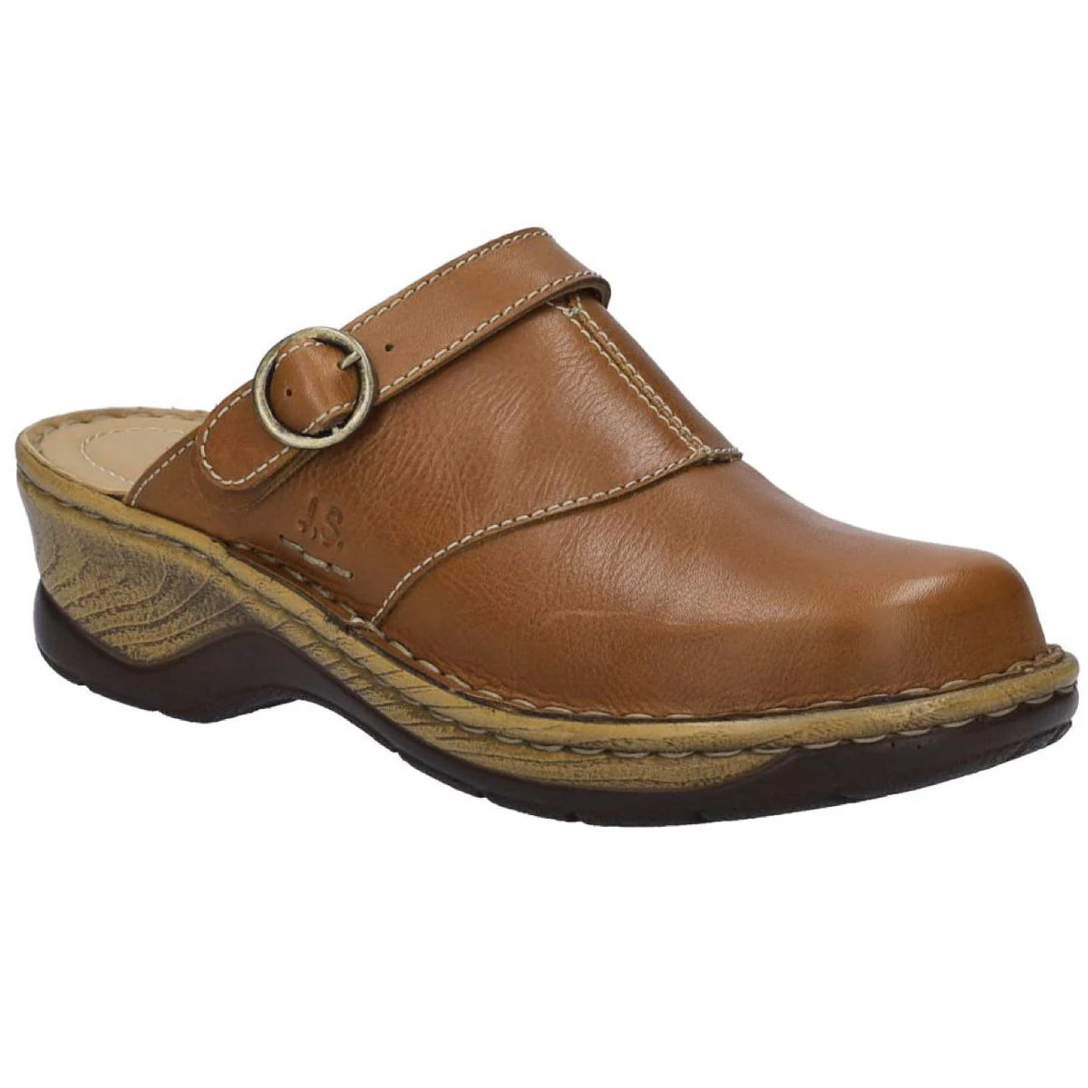 Josef Seibel Catalonia 83 Clog Leather Cognac