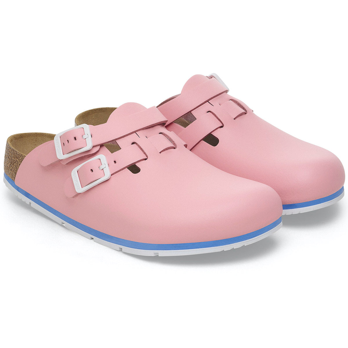 Birkenstock Professional Kay Pro PU Coated Natural Leather Regular Fit Coral Shell