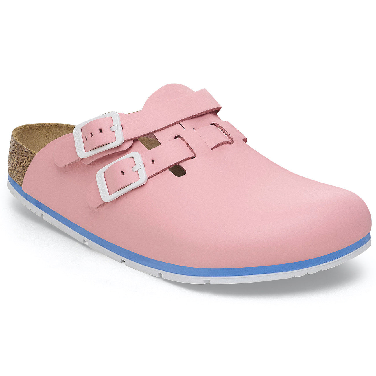 Birkenstock Professional Kay Pro PU Coated Natural Leather Regular Fit Coral Shell