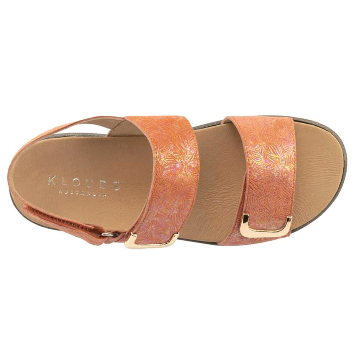 Klouds, Elegance, Sandal, Leather, Coral Print Sandals Klouds 